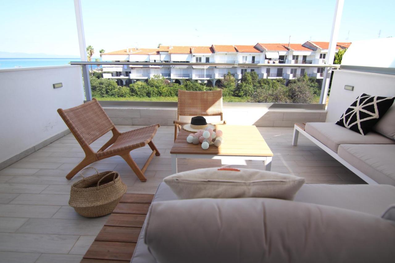 Hanioti Suite Maisonette In Front Of The Sea Exteriér fotografie