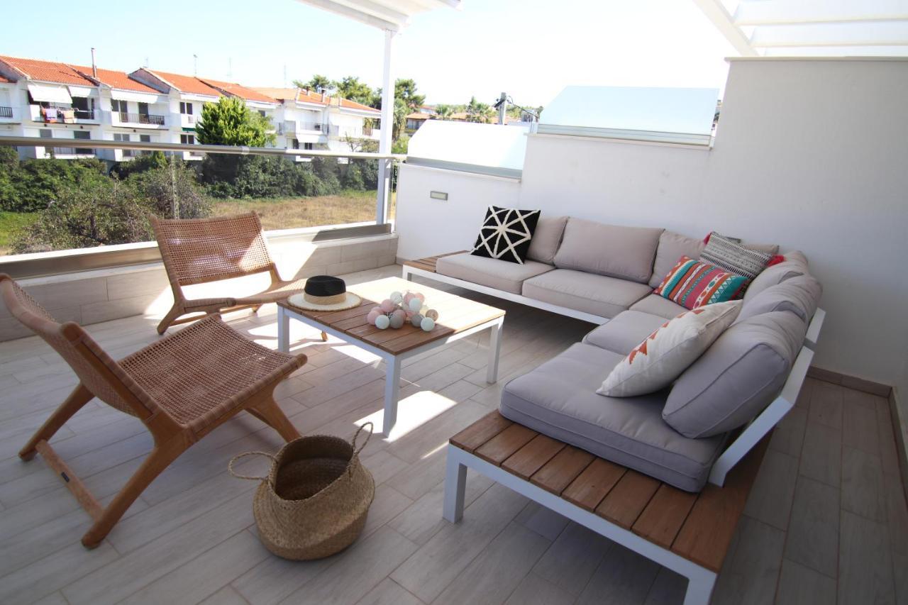 Hanioti Suite Maisonette In Front Of The Sea Exteriér fotografie