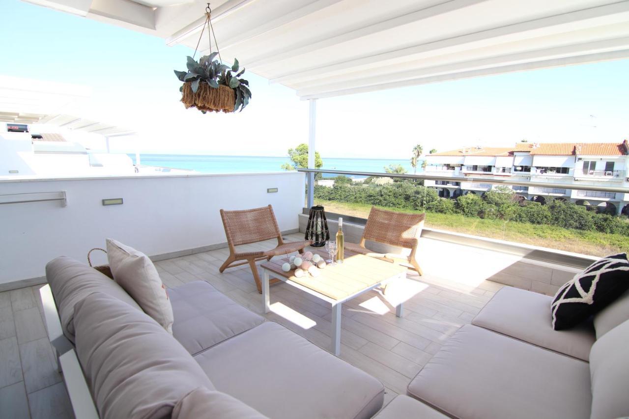 Hanioti Suite Maisonette In Front Of The Sea Exteriér fotografie